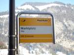 (143'208) - PostAuto-Haltestelle - Oey, Marktplatz - am 17.