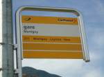 (147'334) - PostAuto-Haltestelle - Martigny, gare - am 22.