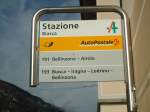 (147'864) - PostAuto-Haltestelle - Biasca, Stazione - am 6.
