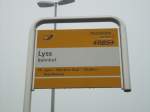 (148'350) - PostAuto-Haltestelle - Lyss, Bahnhof - am 15.