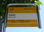 (151'355) - PostAuto-Haltestelle - Brienz BE, G�rbi - am 8.