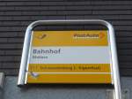(154'649) - PostAuto-Haltestelle - Malters, Bahnhof - am 30.