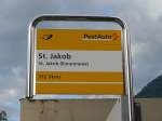 (154'660) - PostAuto-Haltestelle - St.