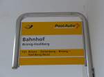 (154'674) - PostAuto-Haltestelle - Br�nig-Hasliberg, Bahnhof - am 30.