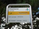 (154'826) - PostAuto-Haltestelle - Lavorgo, Stazione - am 1.