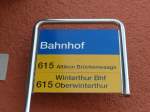 (159'440) - PostAuto-Haltestelle - Rickenbach-Attikon, Bahnhof - am 27.
