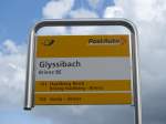 (160'362) - PostAuto-Haltestelle - Brienz BE, Glyssibach - am 9.
