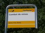 (160'374) - PostAuto-Haltestelle - Aproz, Praz-Bardy (Combat de reines) - am 10.