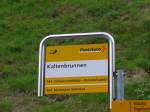 (160'994) - PostAuto-Haltestelle - Kaltenbrunnen - am 25.