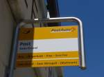 (161'133) - PostAuto-Haltestelle - Saas-Grund, Post - am 27.