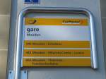 (161'400) - PostAuto-Haltestelle - Moudon, gare - am 28.