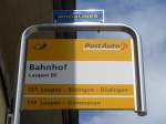 (161'466) - PostAuto-Haltestelle - Laupen BE, Bahnhof - am 30.
