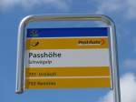 (163'260) - PostAuto-Haltestelle - Schw�galp, Passh�he - am 2.
