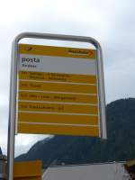 (165'415) - PostAuto-Haltestelle - Andeer, posta - am 19.