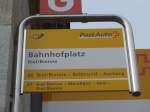 (166'417) - PostAuto-Haltestelle - Biel/Bienne, Bahnhofplatz - am 24.