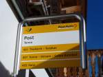 (167'646) - PostAuto-Haltestelle - Tenna, Post - am 5.