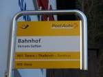 (167'662) - PostAuto-Haltestelle - Versam-Safien, Bahnhof - am 5.
