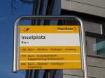 (167'751) - PostAuto-Haltestelle - Bern, Inselplatz - am 13.