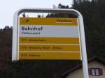 (168'229) - PostAuto-Haltestelle - Tiefencastel, Bahnhof - am 2.