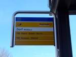 (168'952) - PostAuto-Haltestelle - Wildhaus, Dorf - am 27.