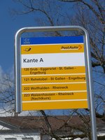 (169'896) - PostAuto-Haltestelle - Heiden, Post - am 12.