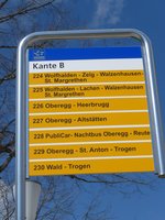 (169'897) - PostAuto-Haltestelle - Heiden, Post - am 12.