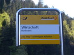 (170'336) - PostAuto-Haltestelle - Horboden, Wirtschaft - am 4.