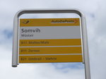 (170'903) - PostAuto-Haltestelle - M�stair, Somvih - am 16.