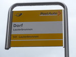 (171'745) - PostAuto-Haltestelle - Lauterbrunnen, Dorf - am 12.