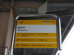 (171'792) - PostAuto-Haltestelle - Pal�zieux, gare - am 13.