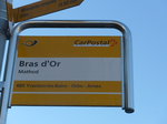 (173'109) - PostAuto-Haltestelle - Mathod, Bras d'Or - am 18.