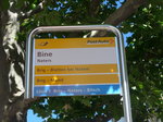 (173'677) - PostAuto-Haltestelle - Naters, Bine - am 7.