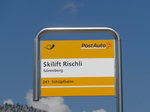 (174'894) - PostAuto-Haltestelle - S�renberg, Skilift Rischli - am 11.