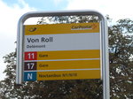 (175'509) - PostAuto-Haltestelle - Del�mont, Von Roll - am 7.