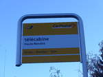 (177'242) - PostAuto-Haltestelle - Haute-Nendaz, T�l�cabine - am 18.