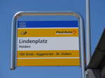(180'350) - PostAuto-Haltestelle - Heiden, Lindenplatz - am 22.