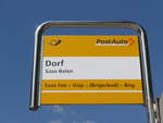 (184'230) - PostAuto-Haltestelle - Saas-Balen, Dorf - am 25.