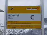 (186'801) - PostAuto-Haltestelle - Stans, Bahnhof - am 9.