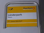 (186'812) - PostAuto-Haltestelle - Stans, L�nderpark - am 9.