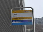 (188'014) - PostAuto-Haltestelle - Monthey-Ville, Gare - am 20.