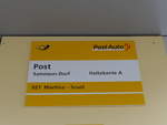 (188'764) - PostAuto-Haltestelle - Samnaun-Dorf, Post - am 16.