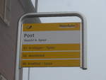 (199'601) - PostAuto-Haltestelle - Aeschi b.
