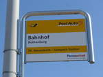 (203'346) - PostAuto-Haltestelle - Rothenburg, Bahnhof - am 30.