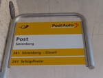 (206'866) - PostAuto-Haltestelle - S�renberg, Post - am 30.