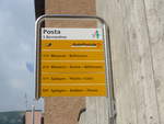 (208'032) - PostAuto-Haltestelle - S.Bernardino, Posta - am 21.