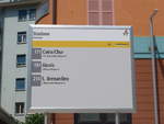 (208'034) - PostAuto-Haltestelle - Bellinzona, Stazione - am 21.