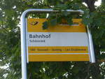 (208'553) - PostAuto-Haltestelle - Sch�nried, Bahnhof - am 5.