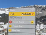 (213'260) - PostAuto-Haltestelle - Flims, Promenada - am 1.