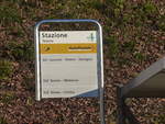 (213'828) - PostAuto-Haltestelle - Tenero, Stazione - am 18.