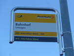 (223'026) - PostAuto-Haltestelle - Leissigen, Bahnhof - am 16.